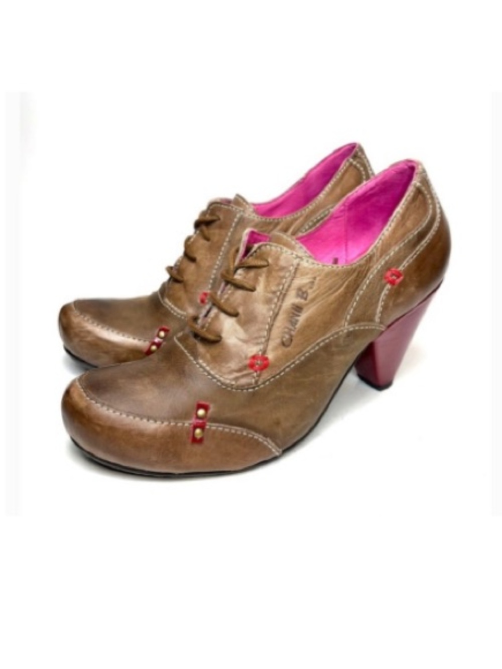 Chanii B Tan Leather Booties | 39